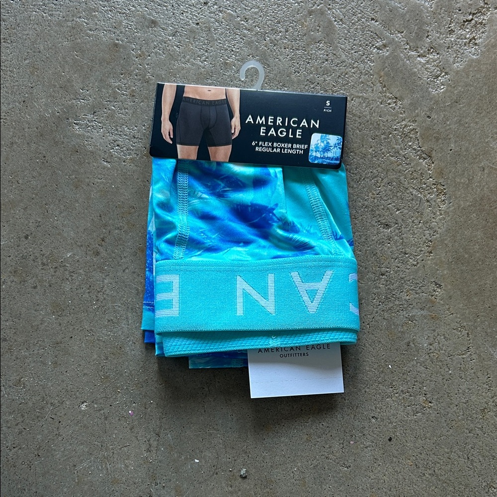 American Eagle Outfitters Vibrant Blue Boxer Briefs